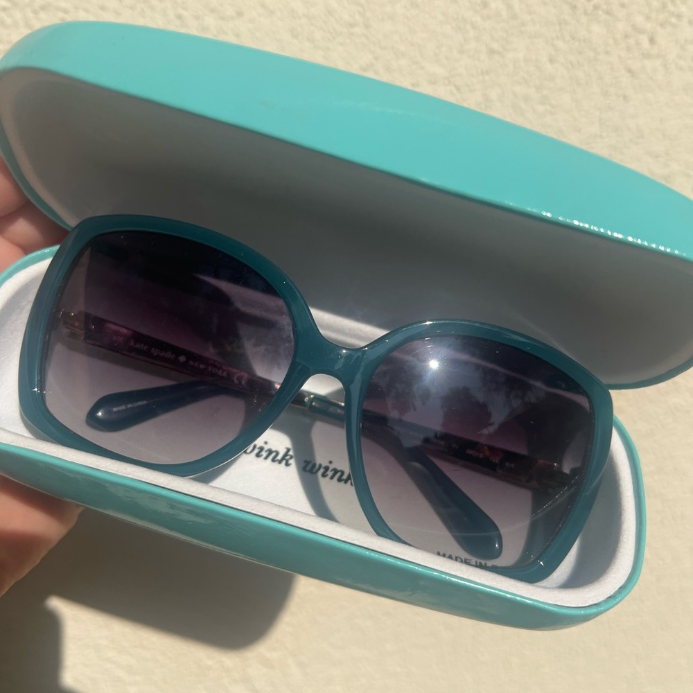 Kate Spade Teal Sunglasses